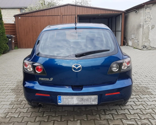 Mazda 3 cena 13200 przebieg: 186000, rok produkcji 2008 z Ryglice małe 37